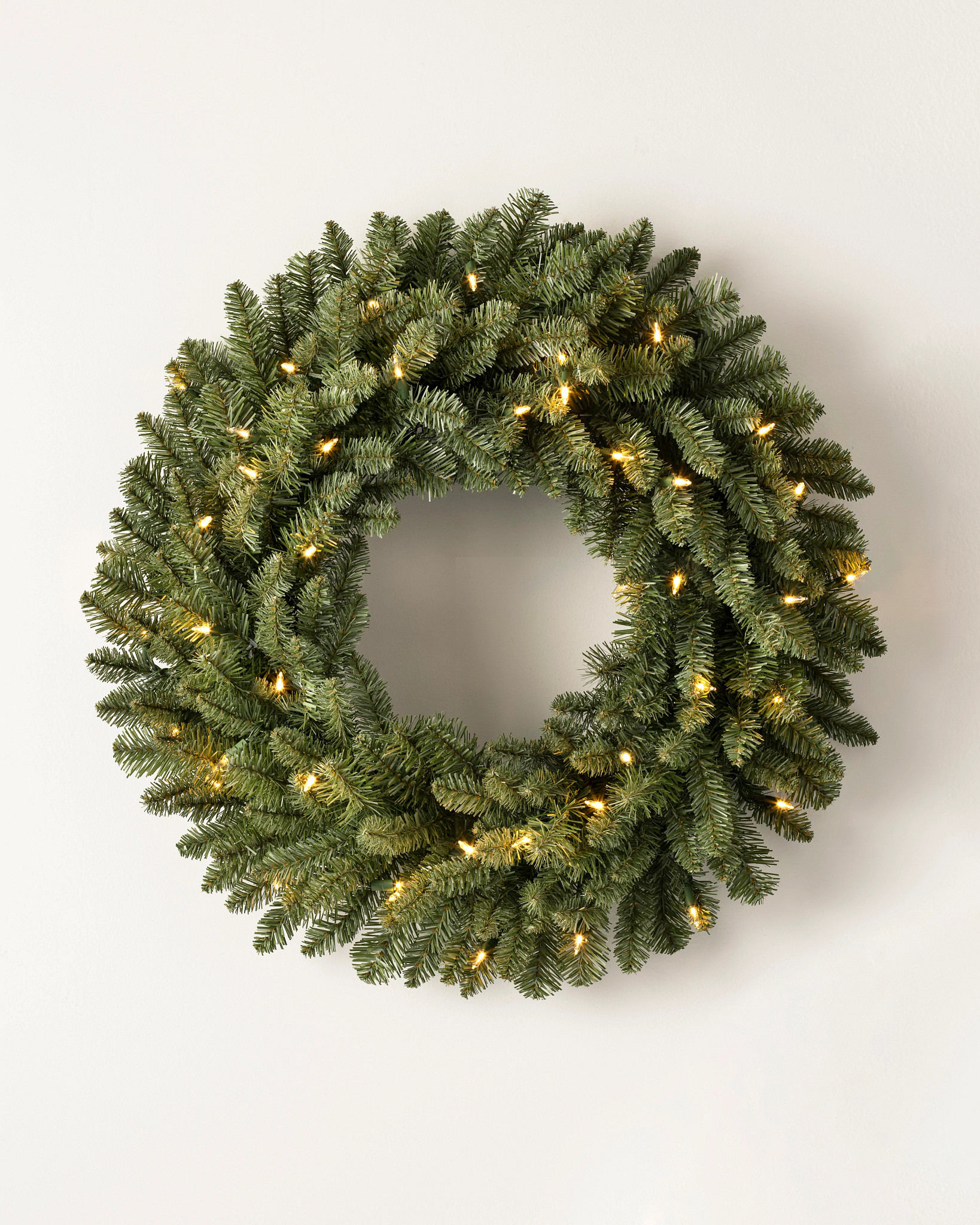 Couronne Classique de Sapin Bleu