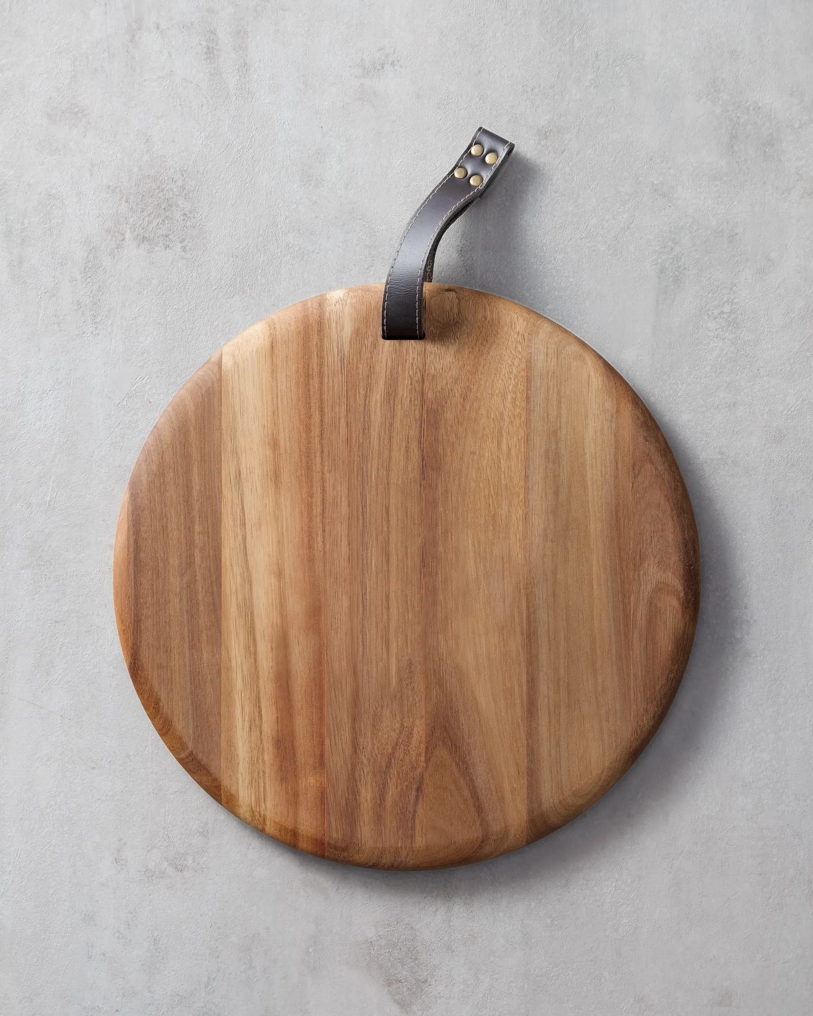 Planche à servir ronde en acacia