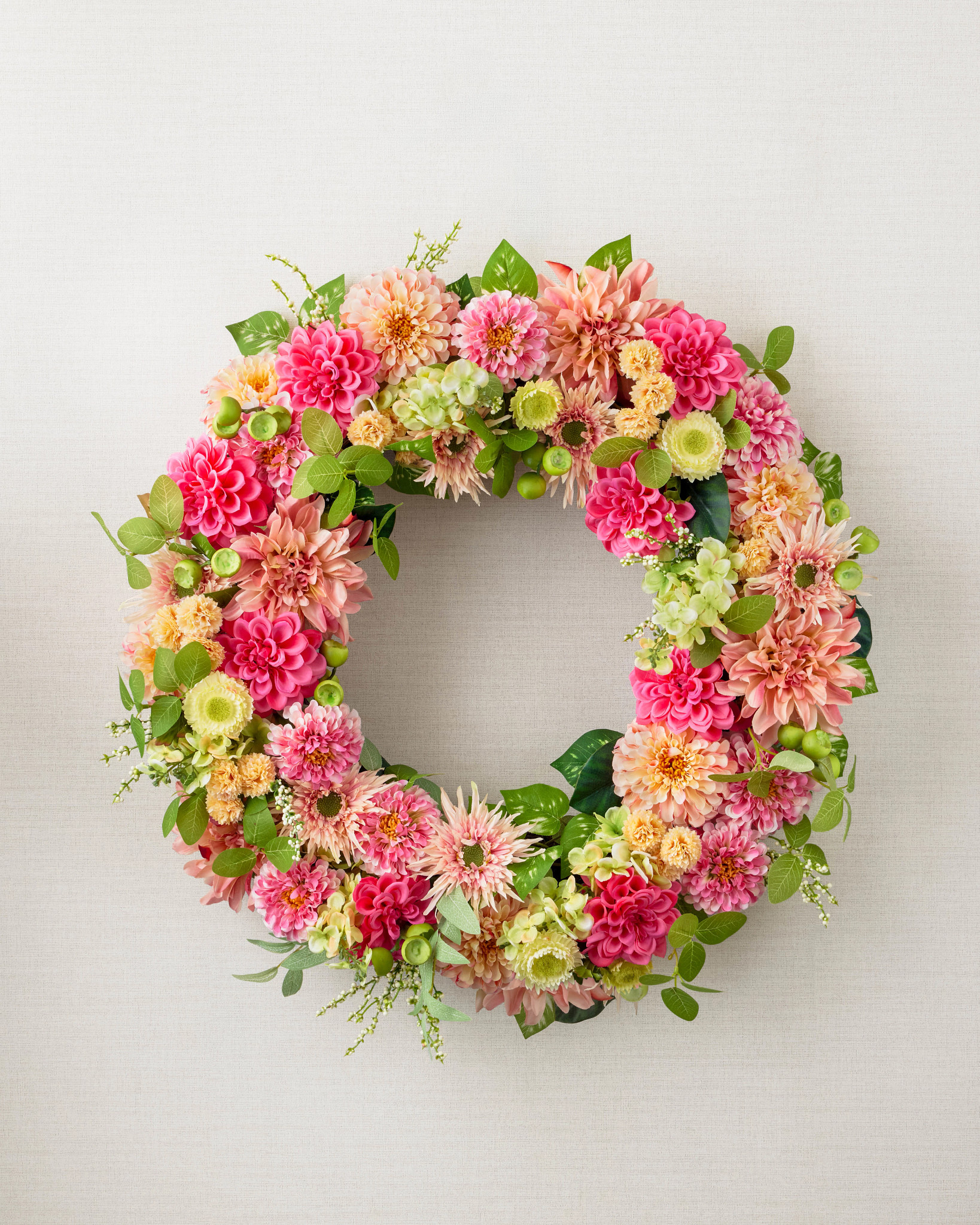 Couronne de printemps extérieure