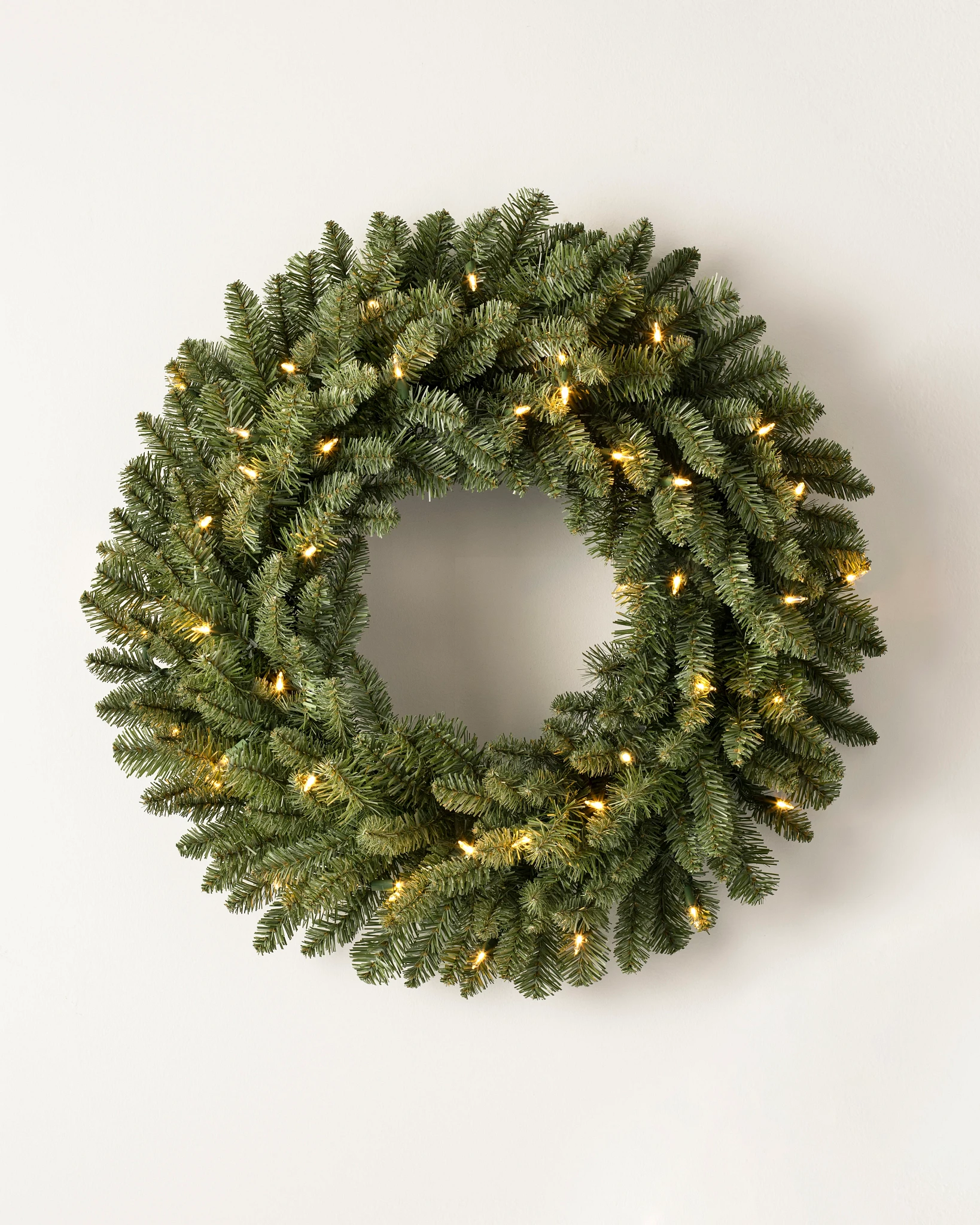 Couronne Classique de Sapin Bleu
