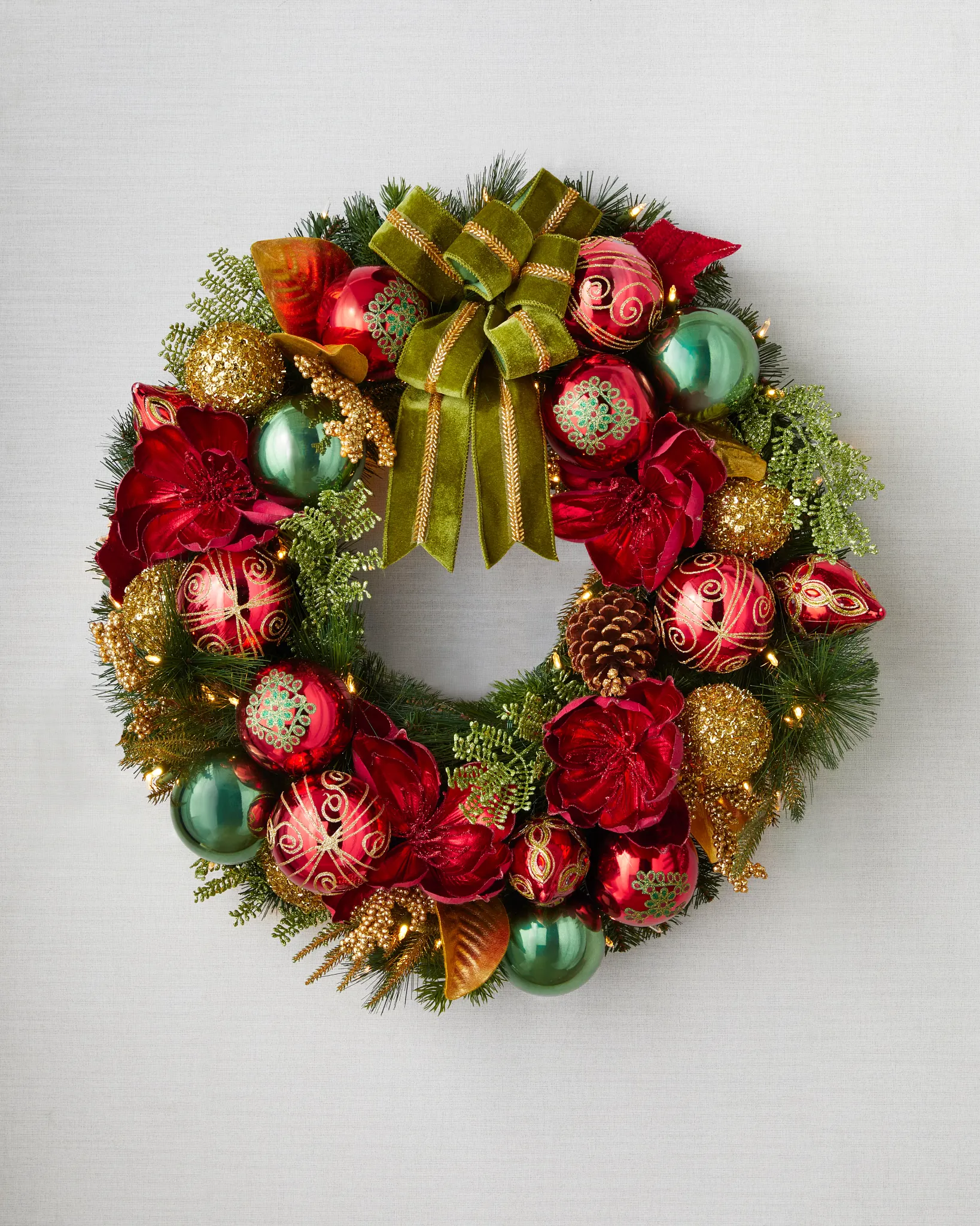 Couronne de Noël Grandeur Extérieure