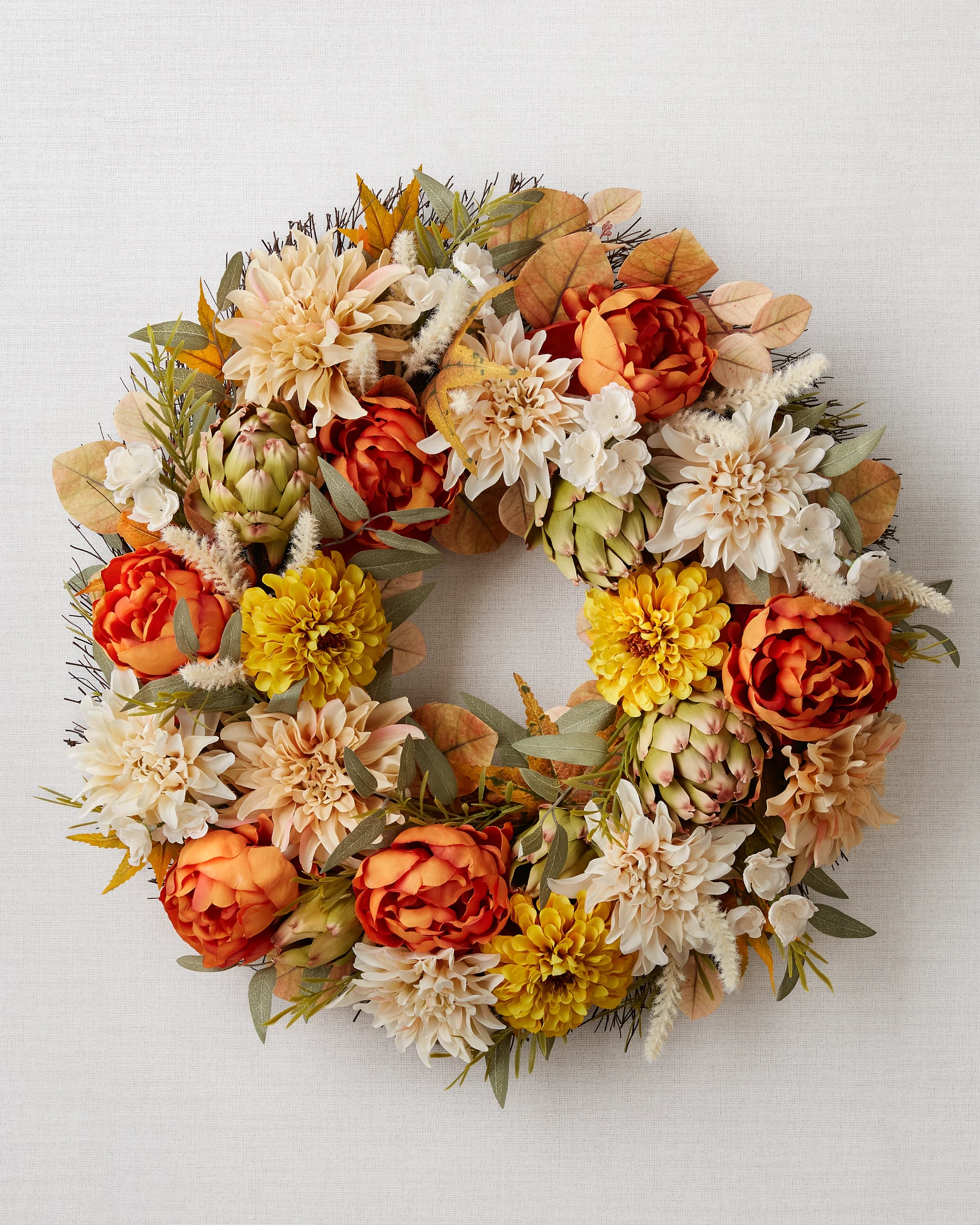 Couronne de lever de soleil d'automne