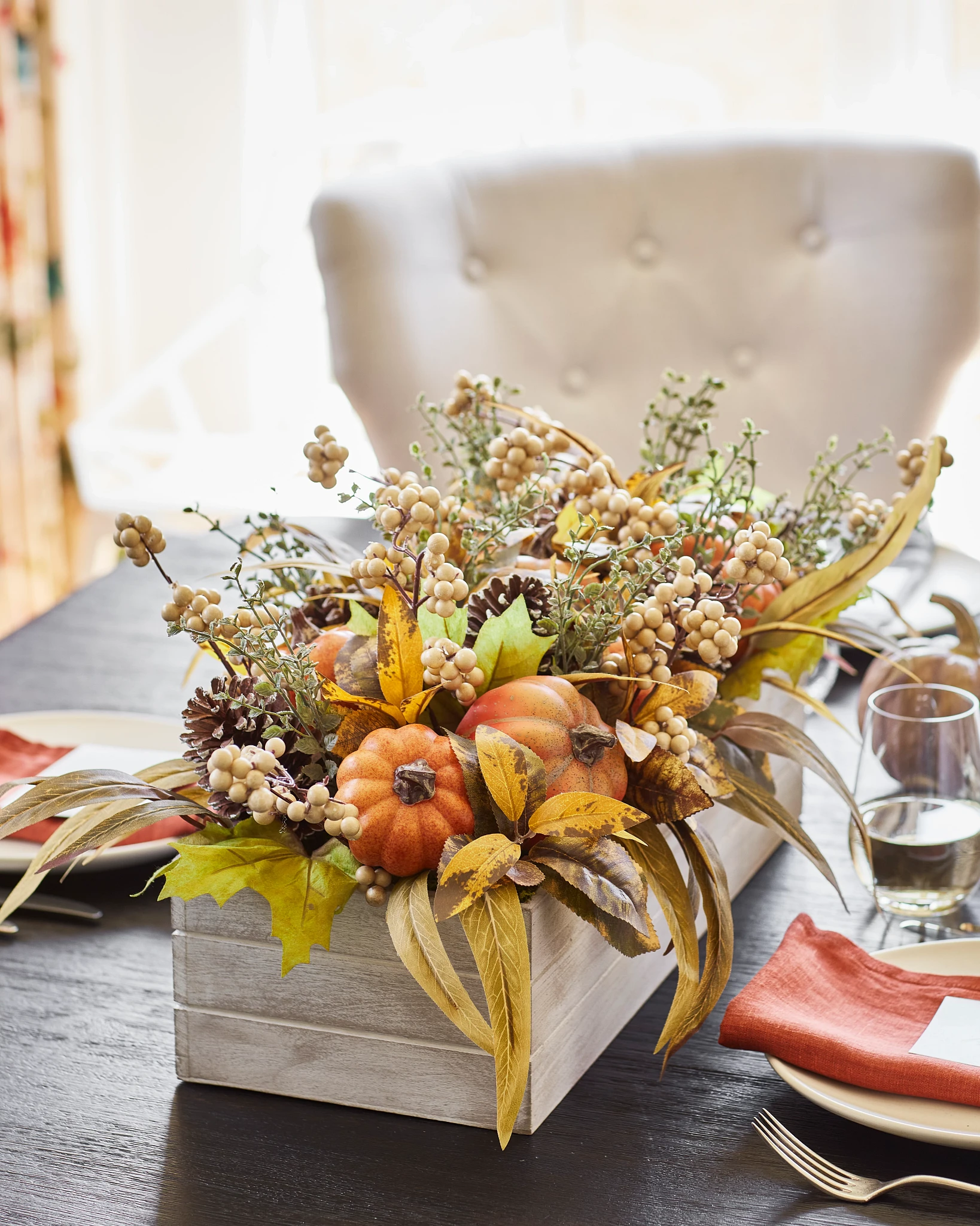 Couronne de richesse d'automne
