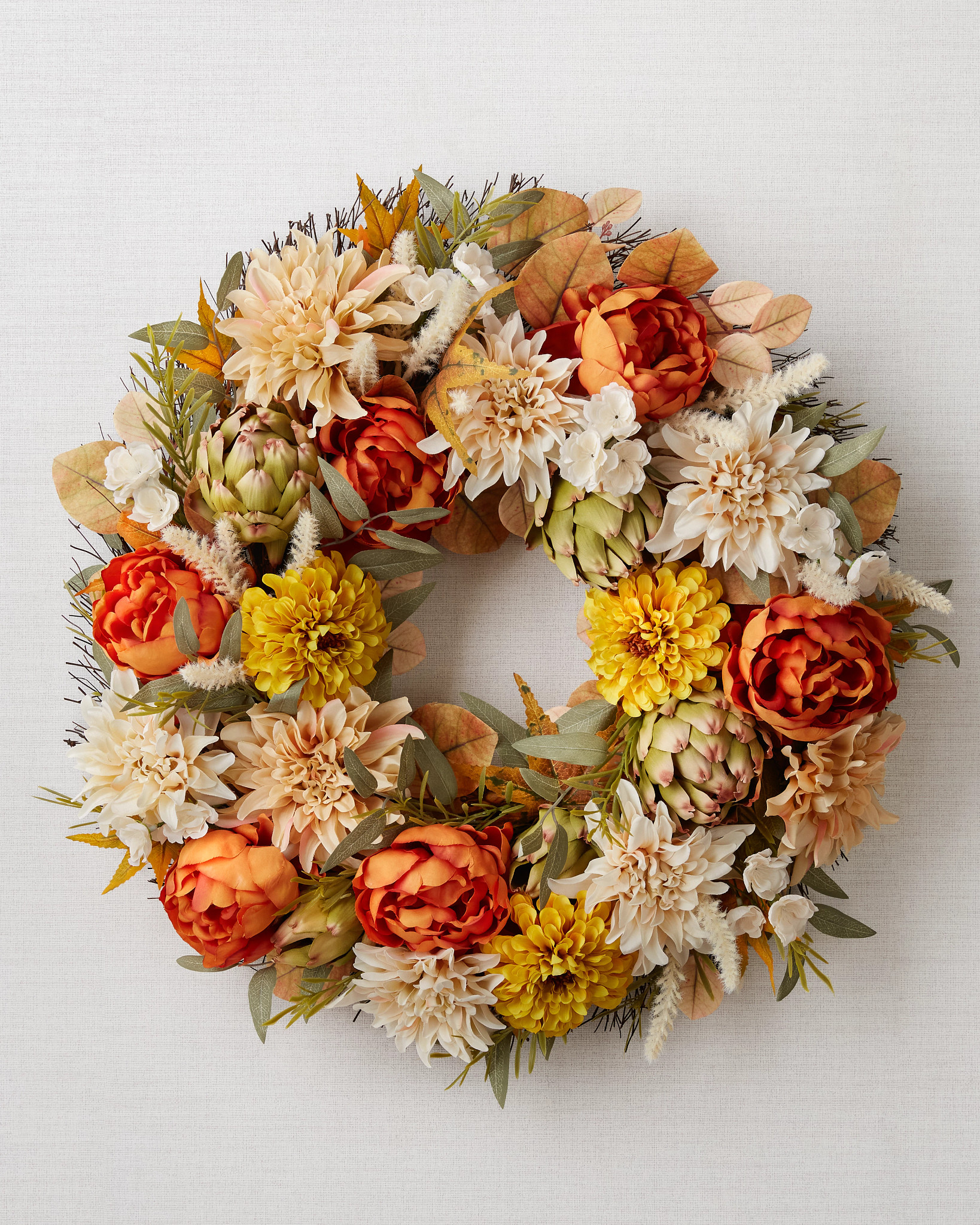 Couronne de lever de soleil d'automne